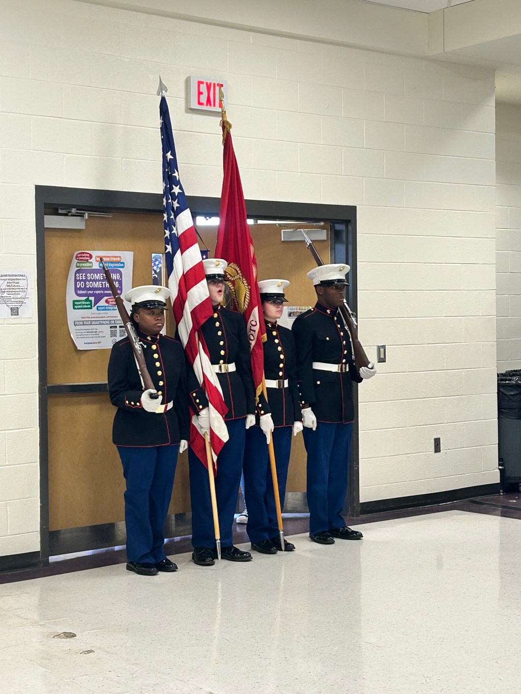 ECHS Veteran’s Day Ceremony Honors 93 Year-Old Korean War&nbsp;Soldier